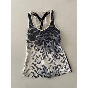 Lululemon Tank Top Black & White Women’s Size 4